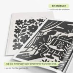 Ein-Farben-Malbuch für innere Ruhe & Selbstreflexion – Image 3