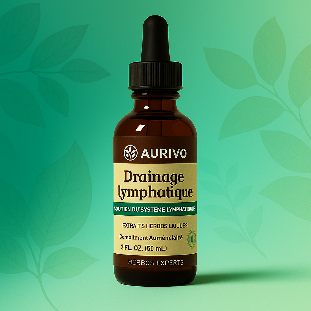 Bouteille de drainage lymphatique