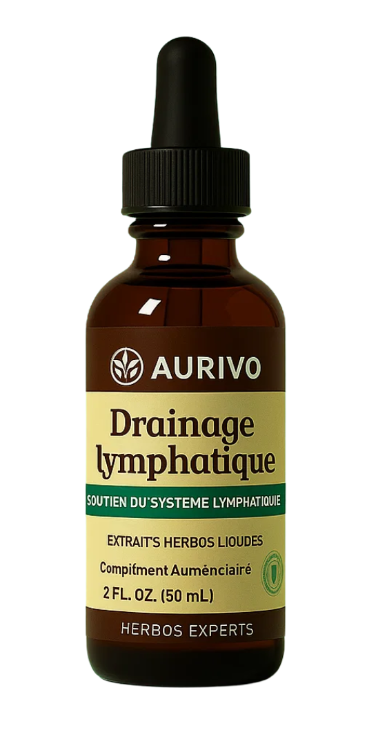 Bouteille de drainage lymphatique